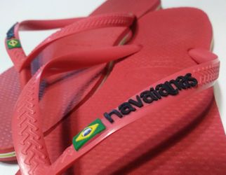 Havaianas - Flip Flops Sandals (Red) US 7/8 EUR 39/40
