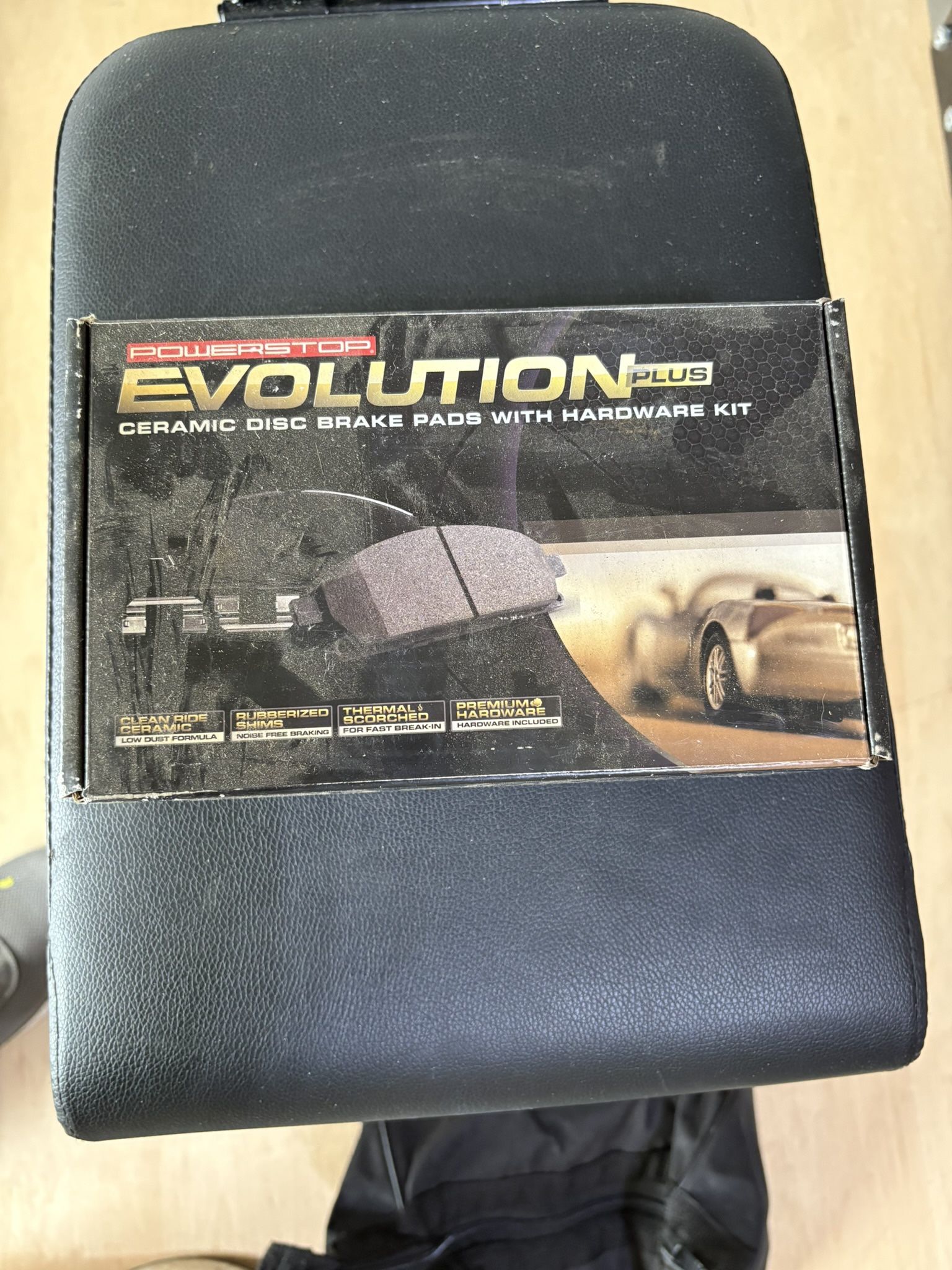 PowerStop Z17 Evolution Plus Ceramic Brake Pads w/ Hardware – New in Box (17-898)