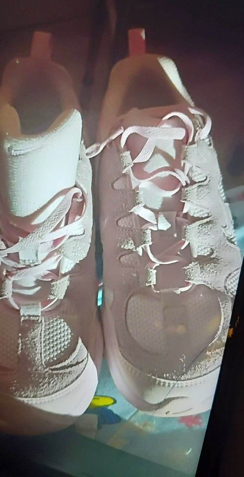 Pink Air Max Nikes Size 8.5