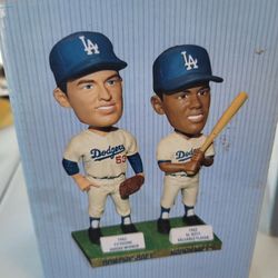 Don Drysdale & Maury Wills Bobblehead