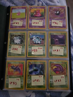 Vintage 1st Edition Pokémon cards