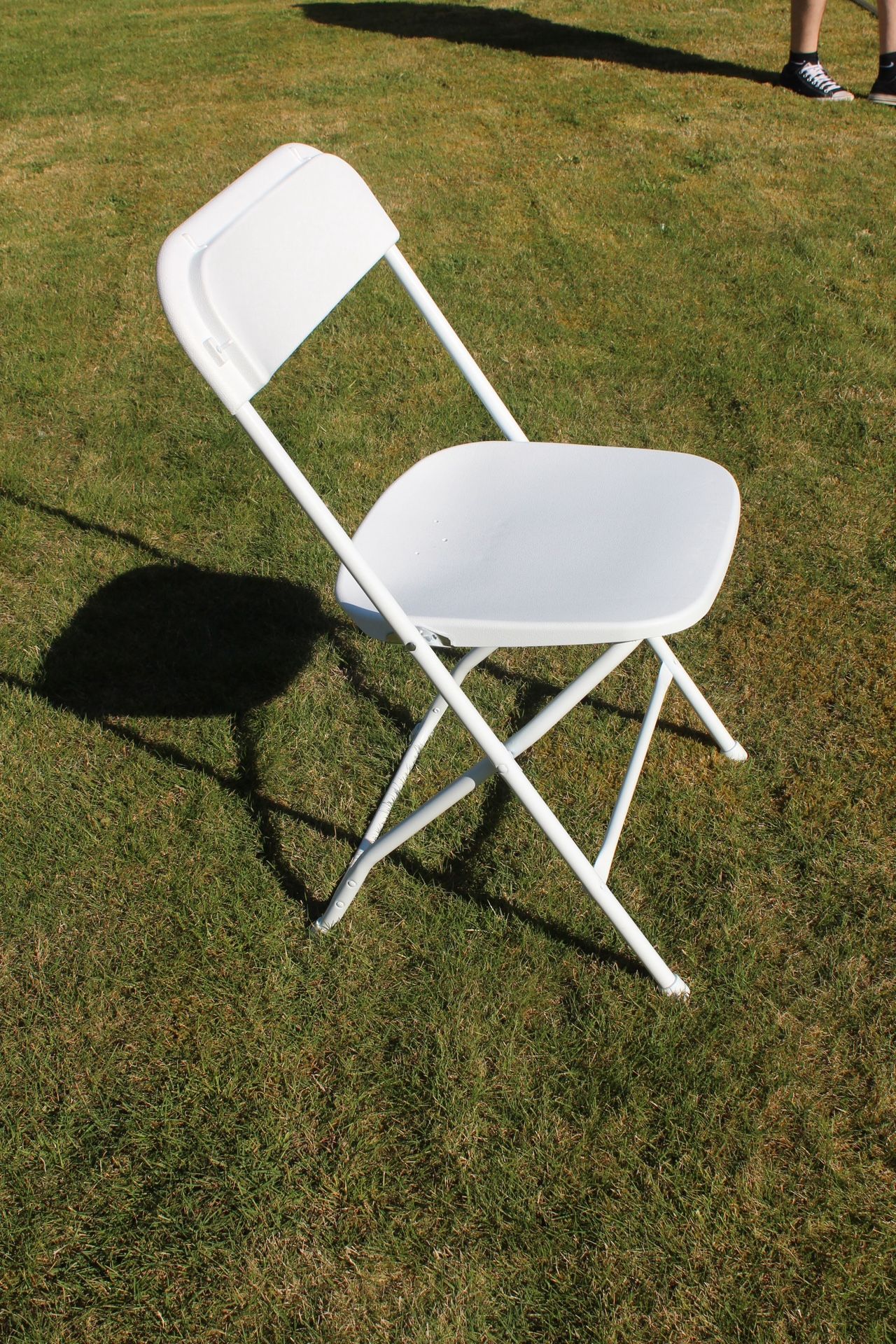 White Folding Chair