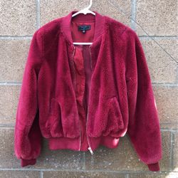 Burgundy Coat