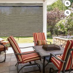 BRAND NEW - 60" x 72" - Radiance Bamboo Blinds, Imperial Cordless Blinds for Windows - Grey