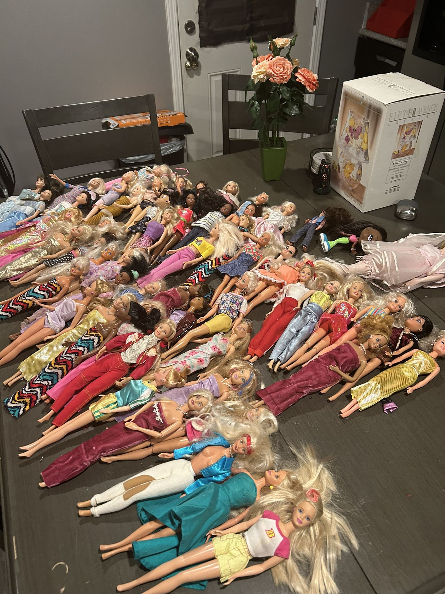 Over 50 Barbie And Friends With Clothes  