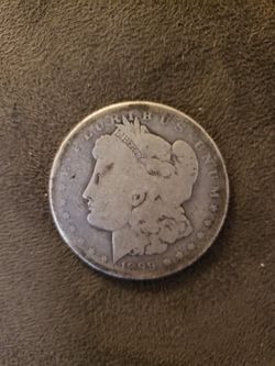 Morgan dollar 1899 silver