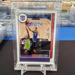 TYRESE HALIBURTON 2020-21 SACRAMENTO KINGS CITY EDITION JERSEY ROOKIE SEASON