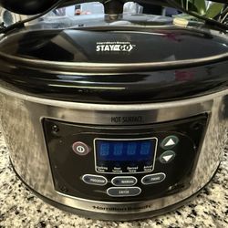Hamilton Beach Programmable Slow Cooker Black 6QT