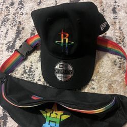 Houston Rockets And Astros Pride Night Items 