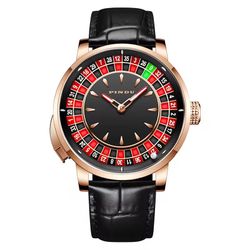 PINDU Roulette Wheel Automatic Watch