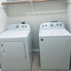 Moving Whirlpool Washer&Dryer