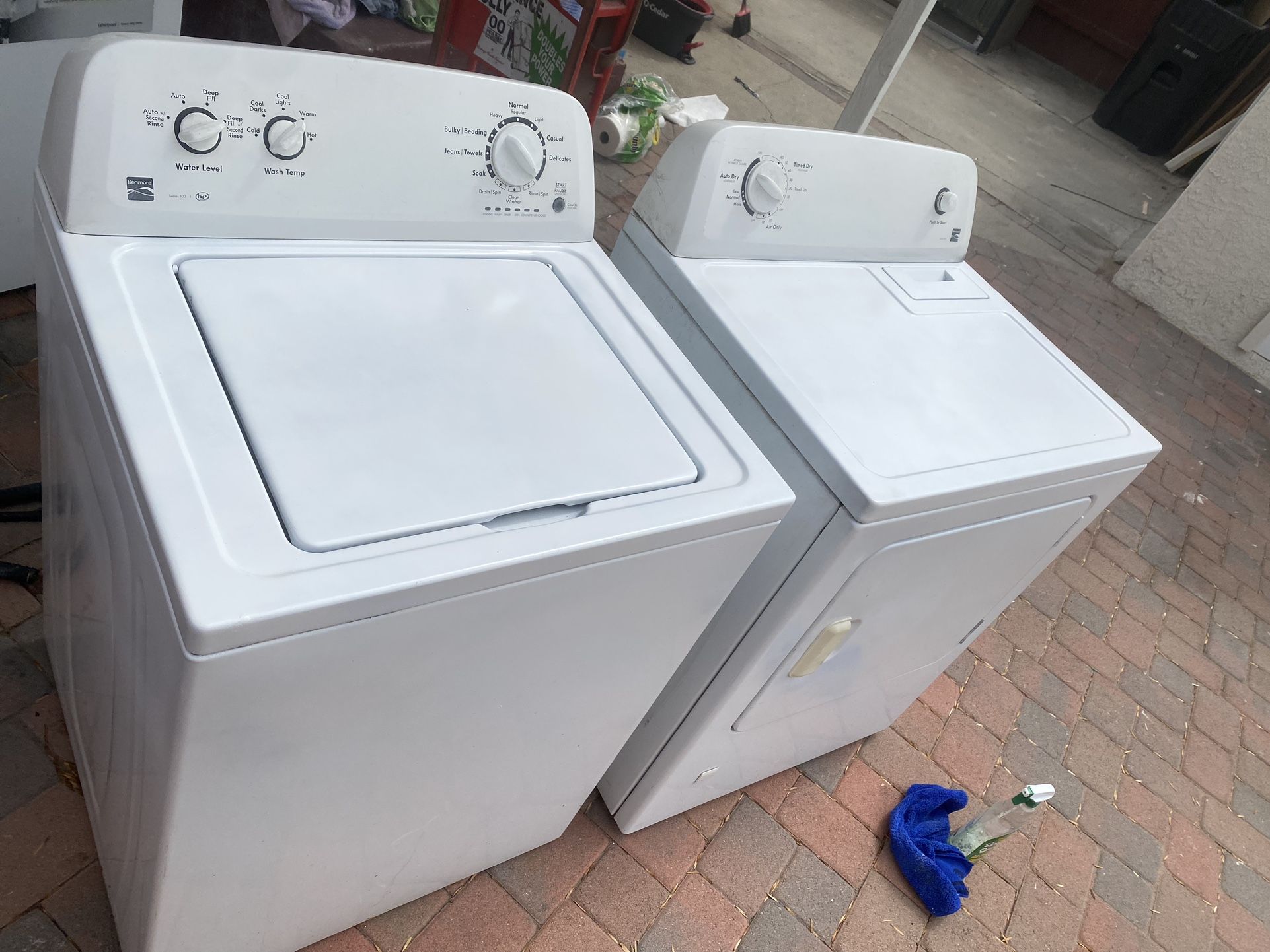 Washer Dryer  Kenmore 