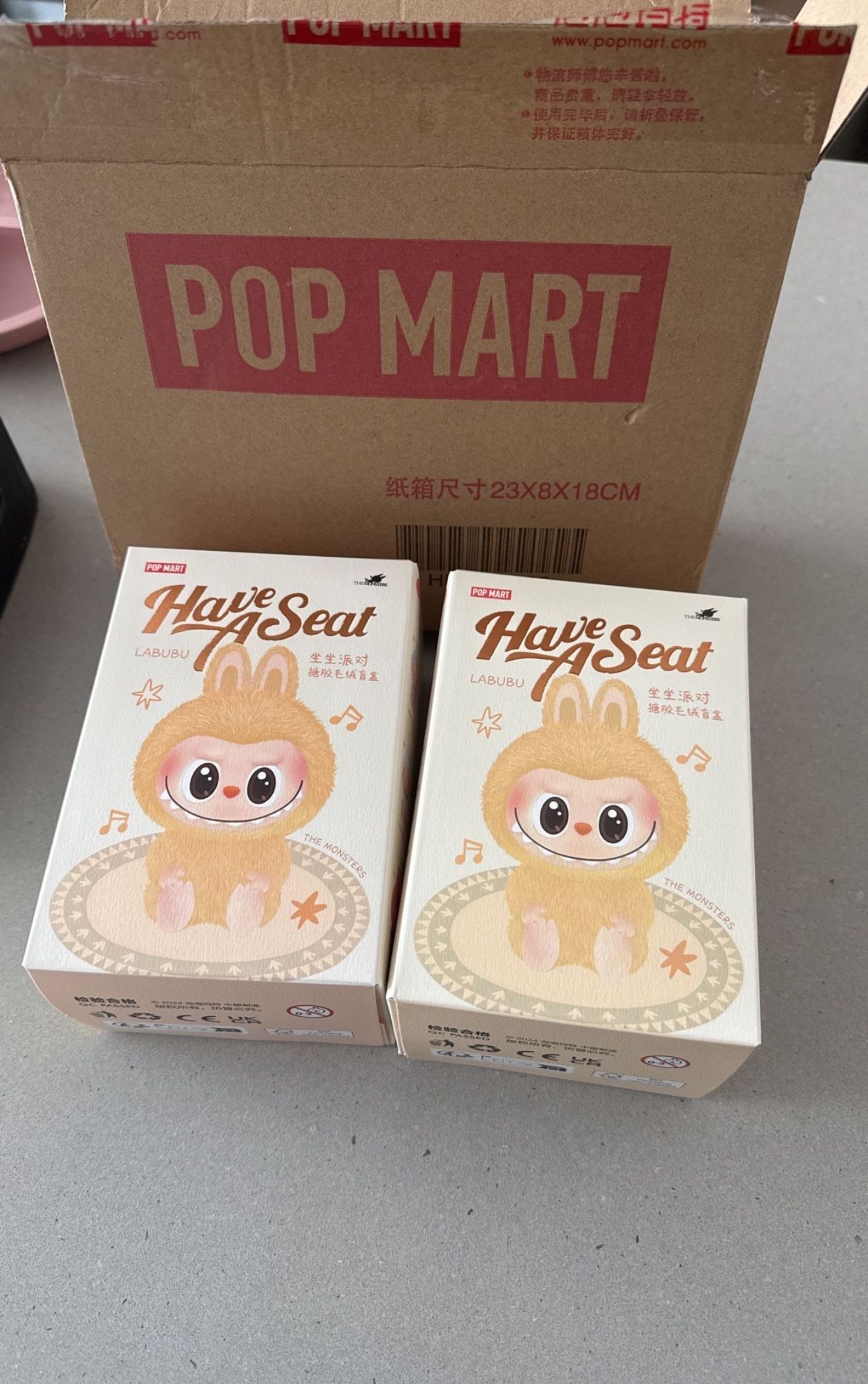 Have A Seat Labubu Pop Mart $40