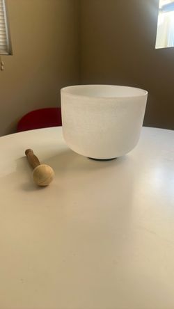 Quartz Singing Bowl and Mallet