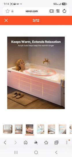 Bathtub New in Box 54" x 30" $350