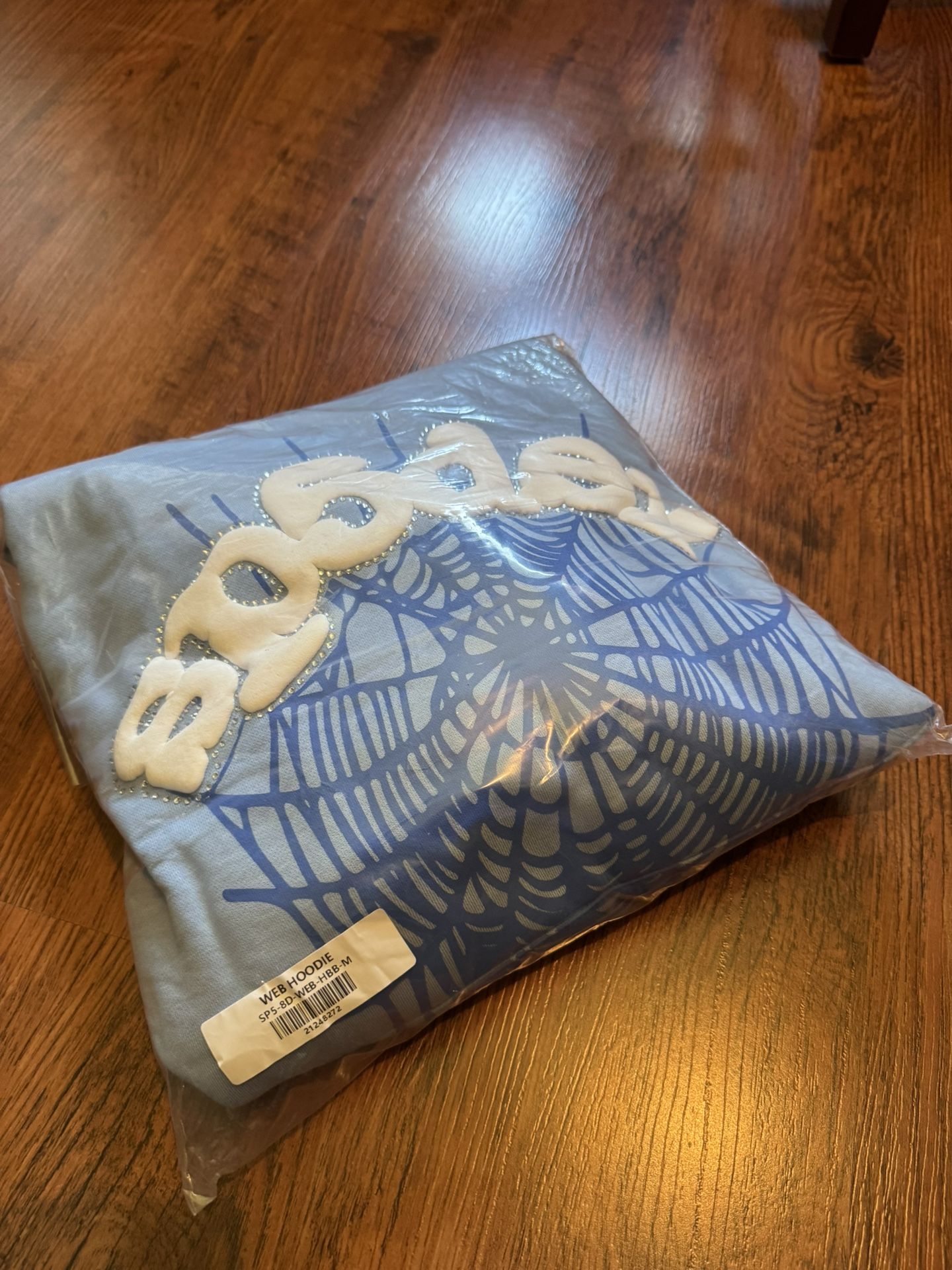 Brand New Blue Sp5der Hoodie