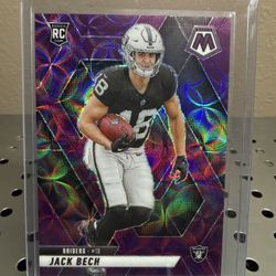 2025 Panini Mosaic Jack Bech Purple Scope #349