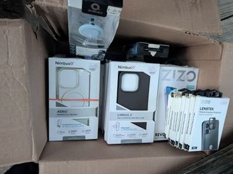 Bulk lot of iPhone and other phone cases. Retails: $900+