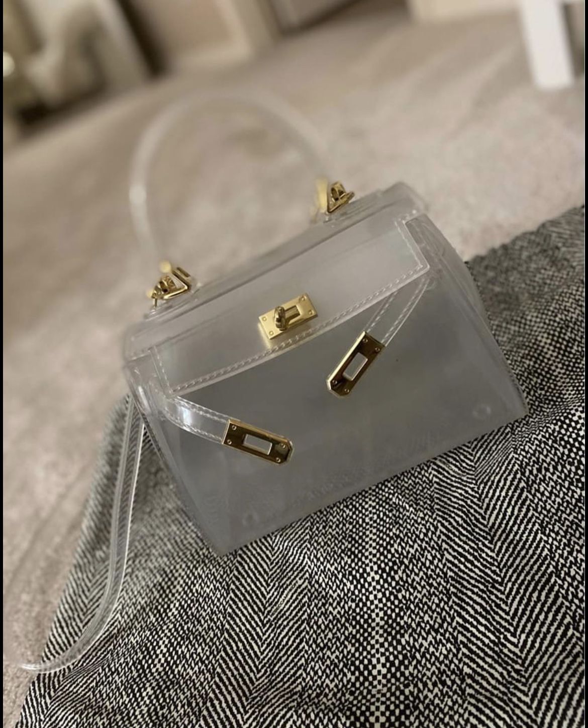 Clear Mini Crossbody Bag