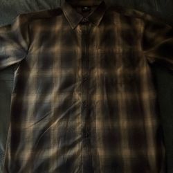 Brown Flannel Shirt 