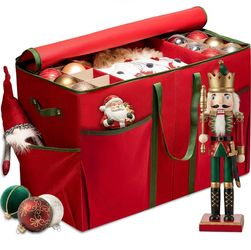 Large Christmas ornaments storage Box