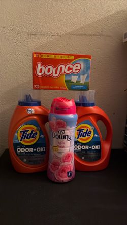 Tide Liquid Detergent Bundle
