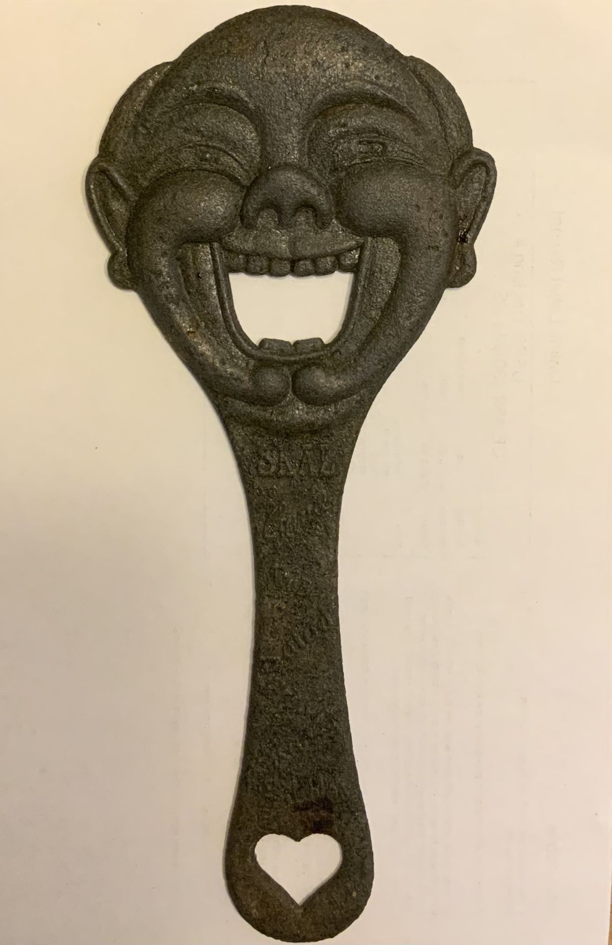 Vintage Brass Metal Bottle Opener 1930s