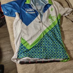 Hincare Coldwell Banker King Thompson Size Large Dry Fit Bikers Jersey