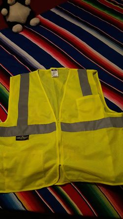 Reflective work vest