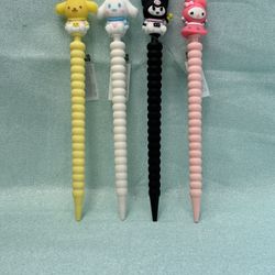 POMPOMPURIN, CINNAMOROLL, KUROMI AND MY MELODY MECHANICAL (LEAD) PENCIL 