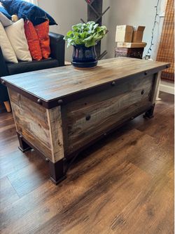 Rustic solid pine wood