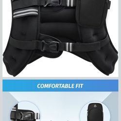 16lb Weight Vest New 