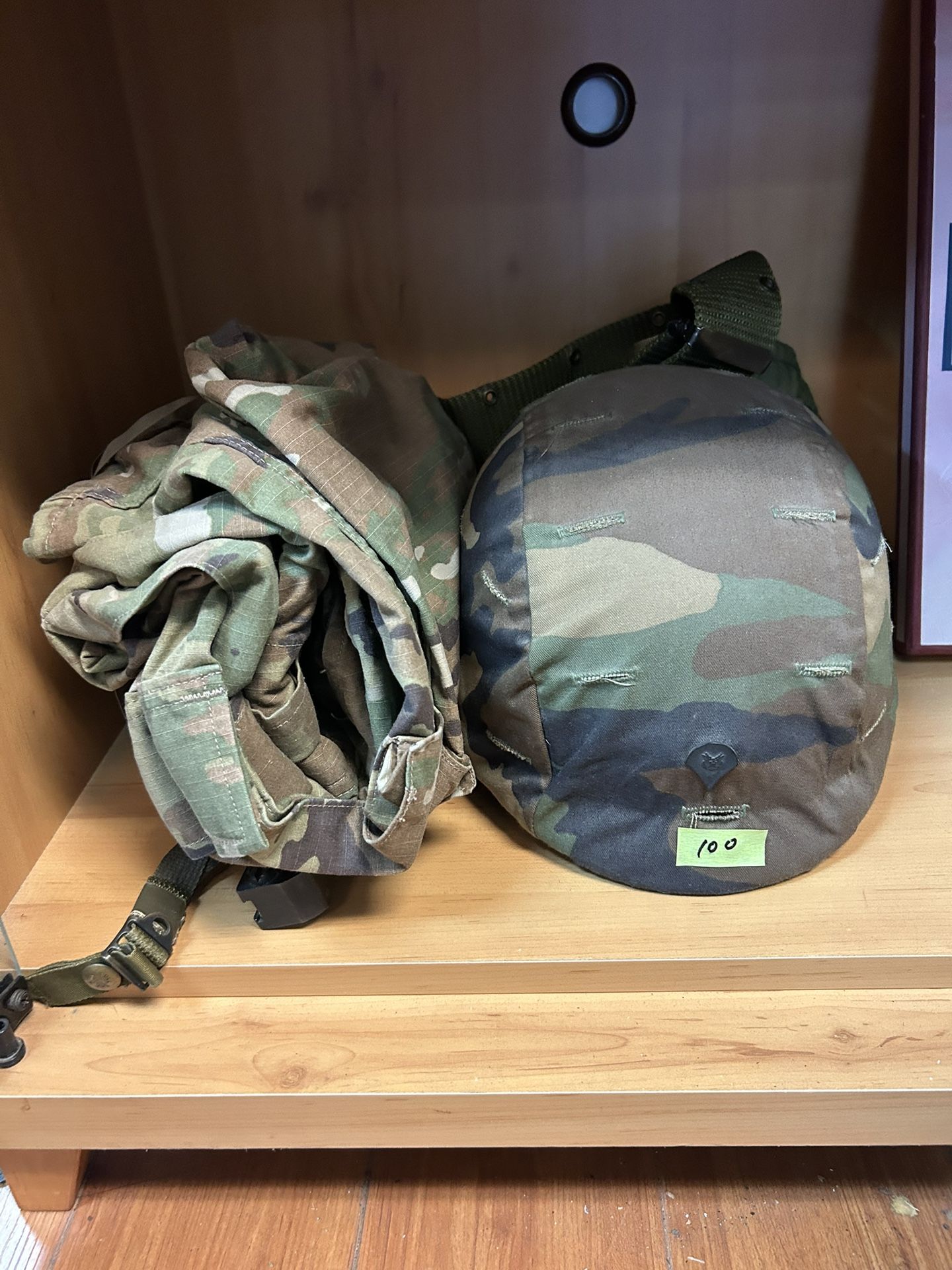 Korean Army Helmet Set