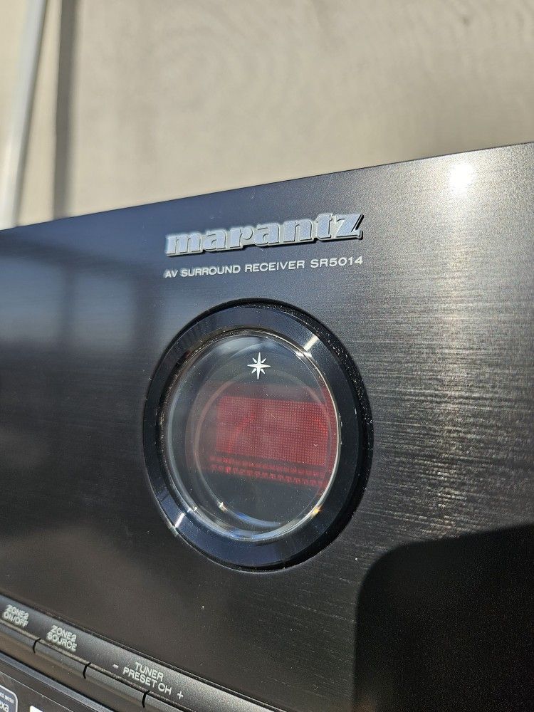 MARANTZ SR5014 7.2 HOME THEATER RECEIVER