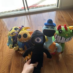 POPPY PLAYTIME 4 plush 5pcs poppy playtime 4 family