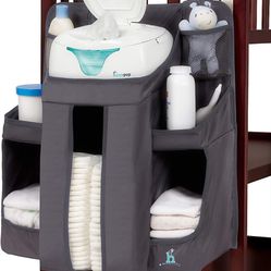 Diaper Storage For Crib Or Changing Table 