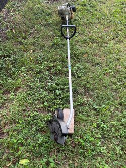 Lawn mower/echo edger start right up very good condition work perfect 155