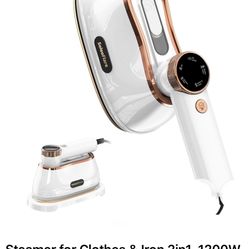 Steamer for Clothes & Iron 2in1
