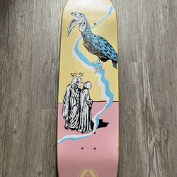 Skateboard Deck – Unique Bird Graphic – Great Condition