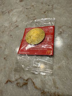 McDonald’s Gold Coin 50 Years Of Big Mac NEW