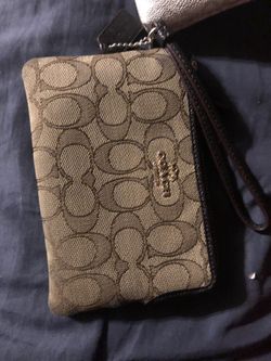 Coach wristlet