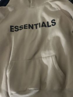 Cream Essential Hoodie