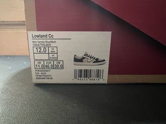 Vans Lowland CC Sneakers Size 12