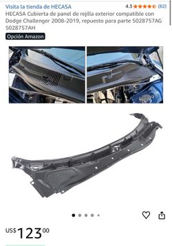 Carcasa exterior de cristal dodge Challeger 2015-2019