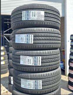 255/45R19 Kumho EV Tires for teslas and other electric vehicles New  Tires installed and balanced