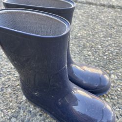 Kids Rubber Rain Boots Size 13-1