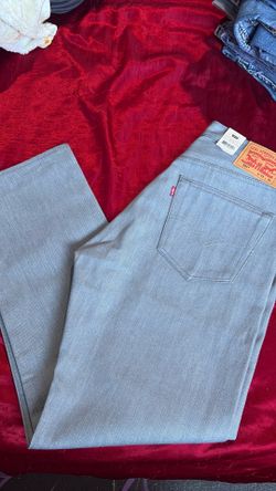 Brand New Mens Grey 501 Jeans