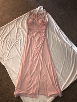 Blush pink dress