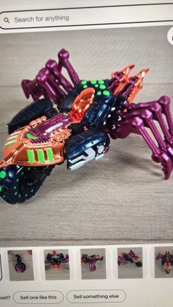 Vintage 1999 transformers tarantulas beast wars transmetals deluxe class