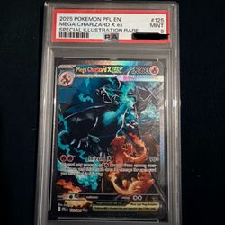 Mega Charizard X Ex PSA 9